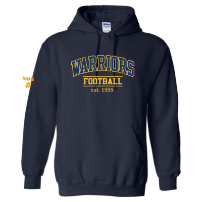 Gildan Unisex Tackle Twill Hoodie Thumbnail