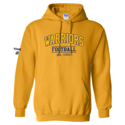 Gildan Unisex Tackle Twill Hoodie Thumbnail