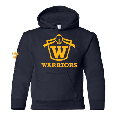 Gildan Youth FF Warriors Printed Hoodie Thumbnail