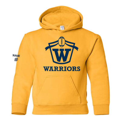 Gildan Youth FF Warriors Printed Hoodie Thumbnail